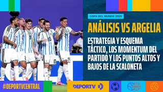 Argentina vs. Algeria Game Analysis - Javier Telechea on DEPORTV World Central