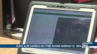 Flock ALPR Cameras help finding missing Sherman Co. teen