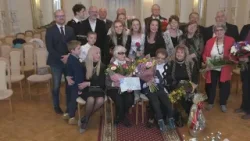 Oslava životného jubilea 102 rokov pani Juliany Hőnischovej