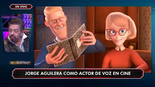La trayectoria de Jorge Alberto Aguilera como actor de voz en cine | SNSerio