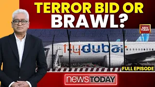 Rajdeep Sardesai Show: Tel Aviv-Bound Flydubai Mid-Air Cockpit Stabbing Scare | INDIA Bloc Protest