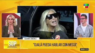 🤩 SUSANA VIAJA AL MUNDIAL: "Espero encontrarme con mi querido Messi"