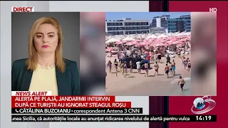 Beach alert: Gendarmes intervene after tourists ignore red flag