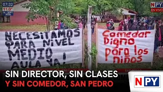 No principal, no classes, and no cafeteria in San Pedro