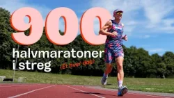 Emil løber halvmaraton HVER dag - Vild rekord!