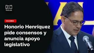 Senate President Honorio Henríquez calls for consensus and announces legislative support for the ...