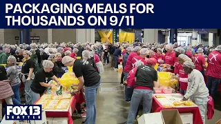 Food Lifeline packages meals for thousands on 9/11 | FOX 13 Seattle
