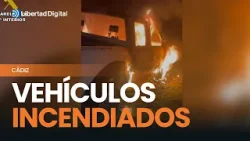 Cádiz | Dos detenidos tras el incendio intencionado de ocho vehículos