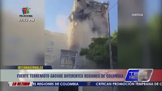 Strong earthquake shakes different regions of Colombia