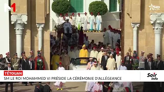 Fête du Trône : SM le Roi, Amir Al-Mouminine, préside à Tétouan la cérémonie d'allégeance