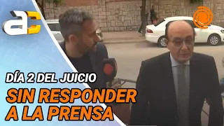 How Oscar González arrived at his second day of trial for the Altas Cumbres tragedy