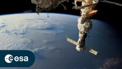 Earth and Moon views from the International Space Station - Ignis mission timelapses
