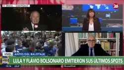🚨 CANAL 26 IN BRAZIL | Lula - Bolsonaro: minutes away from the final presidential debate