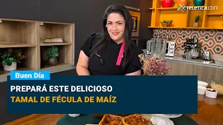 Make this delicious cornstarch tamal