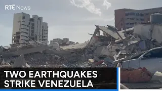 Thousands feared dead after two earthquakes strike Venezuela | RTÉ News