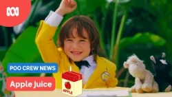 Eww, it looks like wee! 🍎 | Gardening Australia Junior | ABC Kids