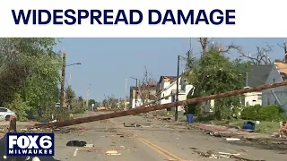 Wisconsin storm damage, Menasha hit hard | FOX6 News Milwaukee