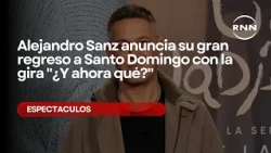 Alejandro Sanz announces his grand return to Santo Domingo with the "¿Y ahora qué?" tour