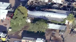 Glendale fire crews battling house fire Glendale fire crews battling house fire