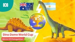Episode 1: Minmi VS Patagotitan | Dino Dome | ABC Kids