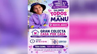 09/15 Caritas Solidarity Drive for Manu - Maria Jose Boccoli and Martin Bertello