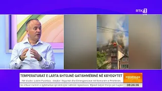 Lulzim Fushtica - drejtor i Sigurisë dhe Emergjencave në Komunën e Prishtinës 29.06.2026