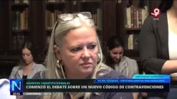 Comenzó el debate sobre un nuevo código de contravenciones Comenzó el debate sobre un nuevo código de contravenciones
