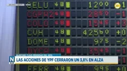Las acciones de YPF cerraron a la alza, con un 3,8% │N20:30│27-03-26