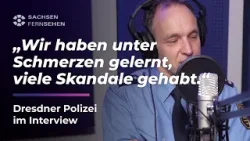 Dresdner POLIZEI über Krisen und Kommunikation im INTERVIEW I Sachsen Fernsehen
