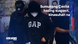 Sumukong suspek na sangkot sa hazing sa Cavite, sinampahan na ng kaso | DZXLNews