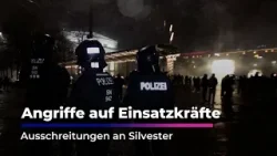 Angriffe auf Einsatzkräfte - Ausschreitungen an Silvester Angriffe auf Einsatzkräfte - Ausschreitungen an Silvester