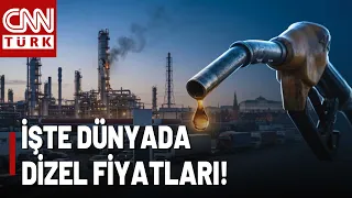 Akaryakıt Fiyatları Tarihinin En Üst Seviyesinde! Türkiye'de Dizelin Litresi Şu An 96 TL!
