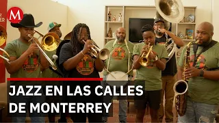 World Street Brass Band Brings New Orleans Jazz to Monterrey for Mexican Youth