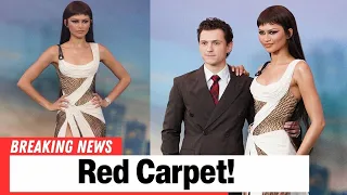 Zendaya Stuns with New Cleopatra Hair at Spider-Man Premiere with Tom Holland