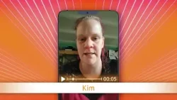 TV Oranje app videoboodschap - Kim