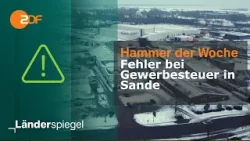 Fehler bei Gewerbesteuer in Sande | Hammer der Woche vom 07.02.2026 | ZDF