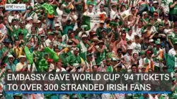 Irish embassy gave World Cup ‘94 tickets to over 300 stranded fans Irish embassy gave World Cup ‘94 tickets to over 300 stranded fans