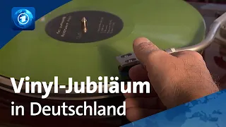 Vinyl-Schallplatten seit 75 Jahren auf dem deutschen Markt