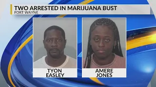 Two arrested in marijuana bust