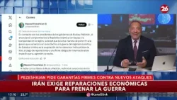 ? ÚLTIMO MOMENTO | El pedido de Irán para terminar la guerra