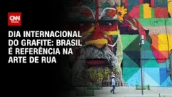 Dia Internacional do Grafite: Brasil é referência na arte de rua | CNN PRIME TIME