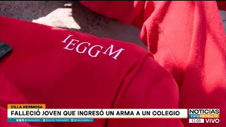 17-year-old who fired shots at Medellín school and then harmed himself has died