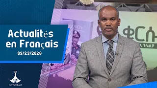 Actualités en Français ... 09/23/2026