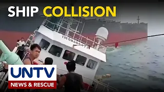 Panama-flagged cargo ship at Chinese fishing boat, nagkabanggaan sa Singapore strait