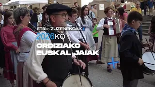 KLIP ETB Zuzenekoak:  Euskal Jaiak | 2026-09-09 | Ordizia
