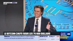 Alexandre Roubaud (Bitstack) : Le bitcoin chute sous les 70 000 dollars