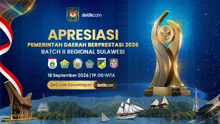 Apresiasi Pemerintah Daerah Berprestasi 2026 Batch 2 Sulawesi
