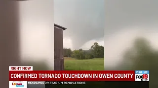 Tornado confirmed to have hit Owen County