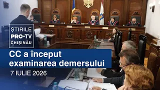 PRO TV News (5:00 PM) | Constitutional Court began examining the request | Moldova