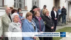 A márciusi ifjakra emlékezett Salgótarján